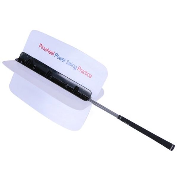 

golf pinwheel swing power fan trainer practice training aids