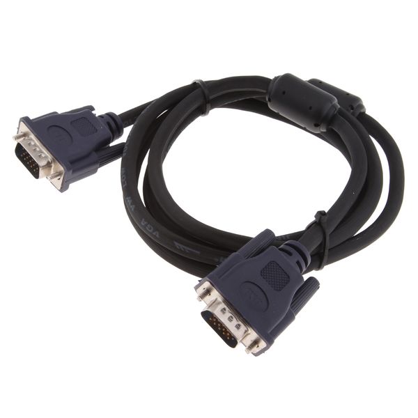 

vga extension cable male to male 15pin monitor video adapter cable 1080p