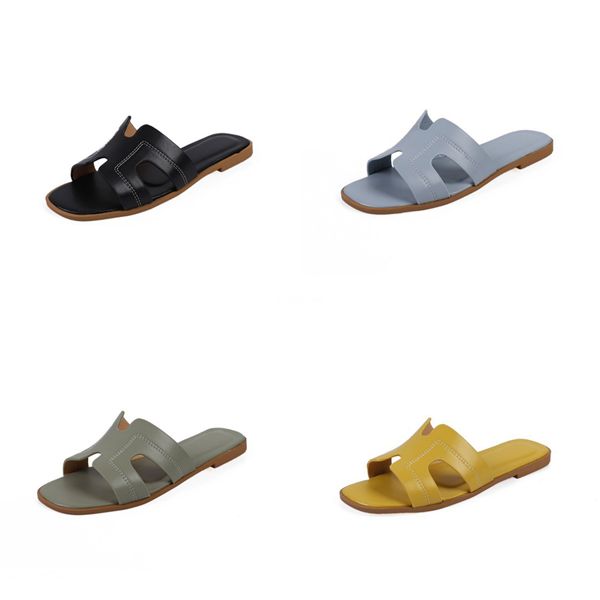 

beige heeled slippers 2020 summer comfort shoes for women strappy heels shallow mouth black ladies comfort block fashion#232