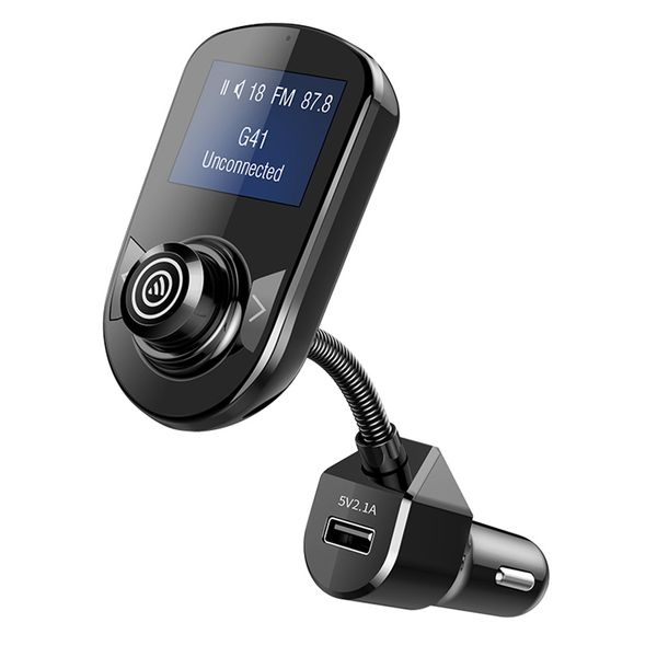 

bluetooth handscar kit wireless fm modulator car trucks mp3 player aux/tf music player usb charging