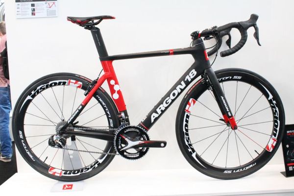 

Argon 18 nitrogen pro carbon road complete bike with ultegra r8000 group et for ale 50mm carbon wheel et a30