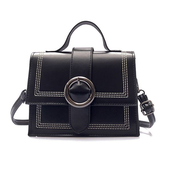

women girl fashion thread flap bag ladies hasp crossbody shoulder bag