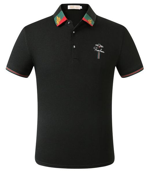 

2020 лето чистого хлопка футболка поло для мужчин ДИЗАЙНЕРЫ Hip Hop рубашки с коротким