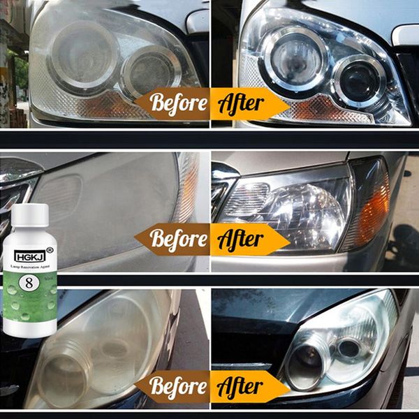 

lens car headlight refurbished agent restoration safety universal durable