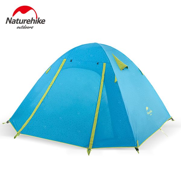 

naturehike 4 season 200x130x110 cm double layer 2 person outdoor camping hike travel tent p2 beach sun uv protection tent