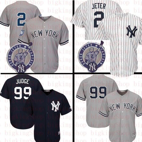 

New # York Cheap Yankees 99 Aaron Judge Jersey 25 Gleyber Torres 2 Derek Jeter 27 Giancarlo Stanton 24 Gary Sanchez Babe Ruth
