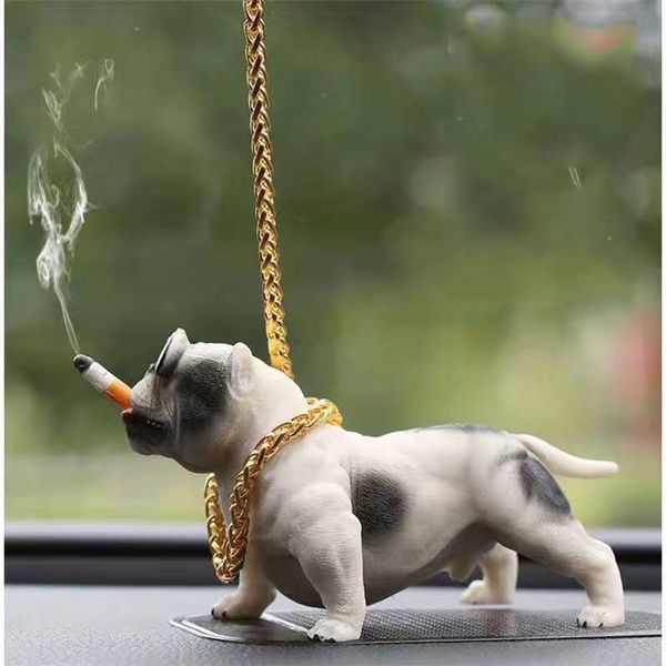 

bully dog ornaments car creative supplies ornaments car decoration creative personality social dog accessories