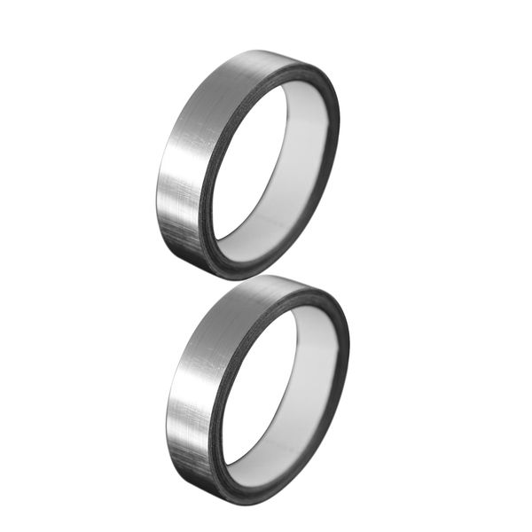 

2x self adhesive wall floor gap line tile sticker decor 5mmx50m silver foils