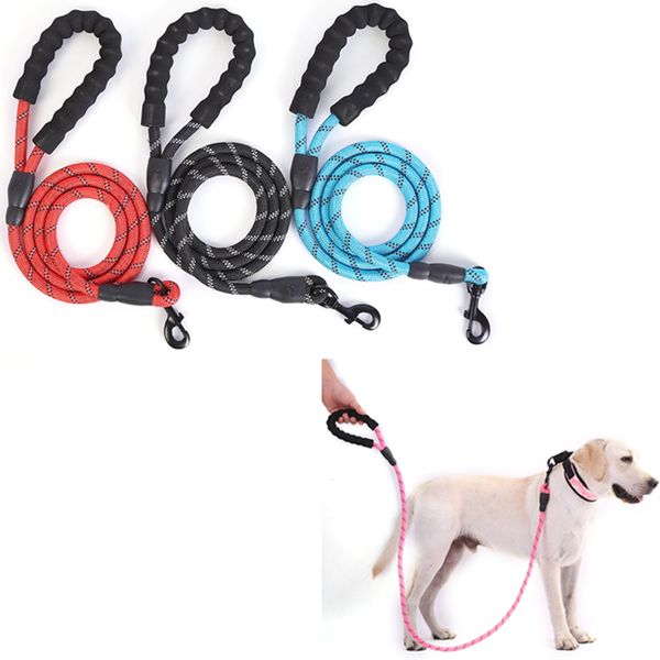 

150cm length dog leashes durable strong pet rope for medium large dogs