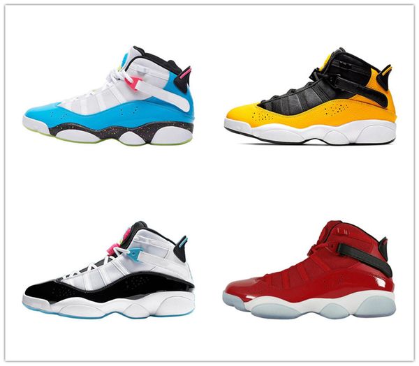 

jumpman 6 11s rings champion pack silver wolf hollwood men basketball shoes white mens trainer sports athletic sneakers size 41-47 wholesale