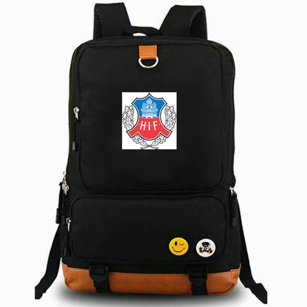 

hif backpack helsingborgs if badge club day pack new football school bag soccer packsack laprucksack sport schoolbag outdoor daypack