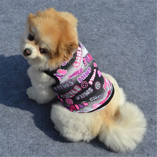 

cute summer pet puppy small dog cat pet clothes vest t shirt apparel small dog clothes costume for chihuahua