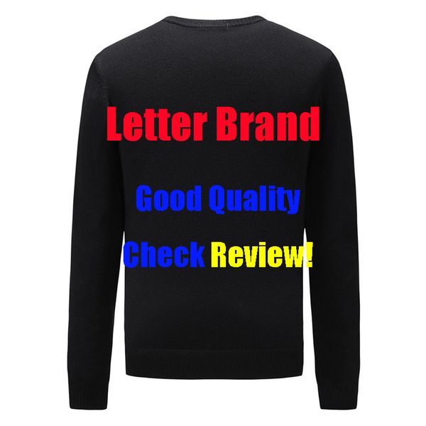 

20fw mens designer sweaters luxury letter clothes fashion printing knitwear casual long sleeves for 2019 new womens boys wholesale.b04, White;black