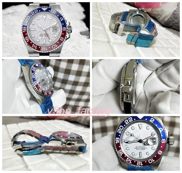 

нуово моделло базель мск второй мировой оролоджо 40мм 126719 126719blro пепси lunetta в керамика сапфир азии 2813 движения мужские часы авто, Slivery;brown