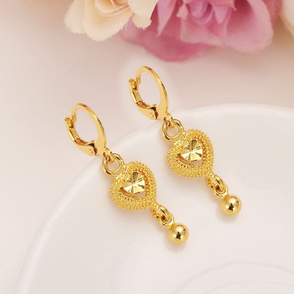 

2 pairs gold heart beads earrings women/girl,love trendy rhinestone jewelry for african/arab/middle easterncrystal gift, Silver