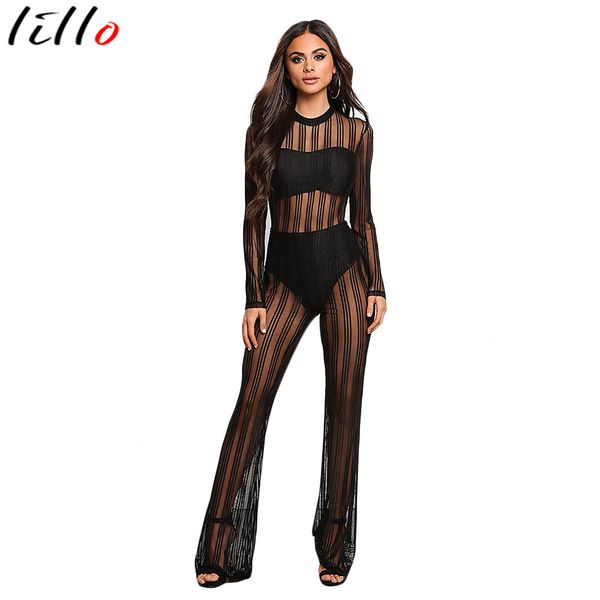 

black friday promotion] lace jumpsuit bodysuit black women's slim jumpsuit clearance price elegance limited, Black;white
