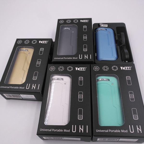 

Оригинальная батарея Yocan UNI Mod 650mAh подогревает переменное напряжение VV Vape Mod с магнитным адаптером 510 для Толстого масляного картриджа