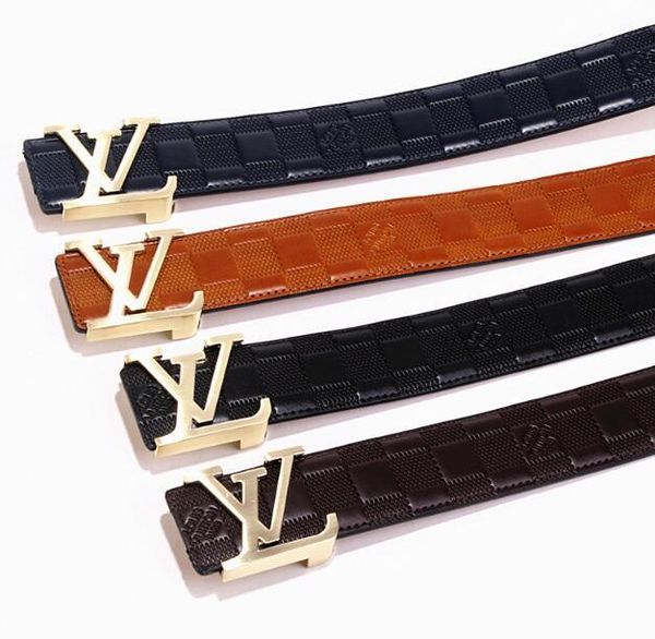 

2020 tiger belts women and men designer belt gold and sliver buckle brown with tiger leather strap with box size width, Black;brown