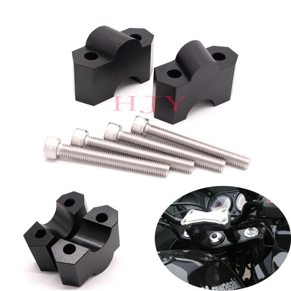 

for z750 z750r z750s z1000 z1000sx motorcycle accessories handle bar clamp raised extend handlebar mount riser