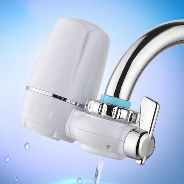 

tap water purifier kitchen faucet washable ceramic percolator mini water filter filtro rust bacteria removal replacement filter