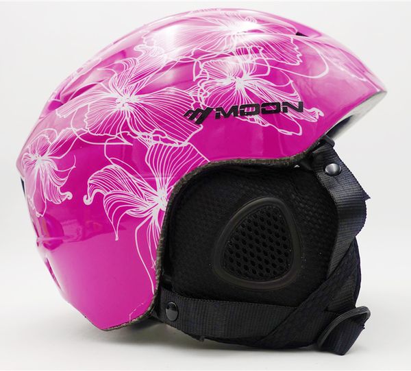 

pink women ski helmet kids skiing snowboard helmet integrally-molded ultralight ski helmets christamas gifts for girls