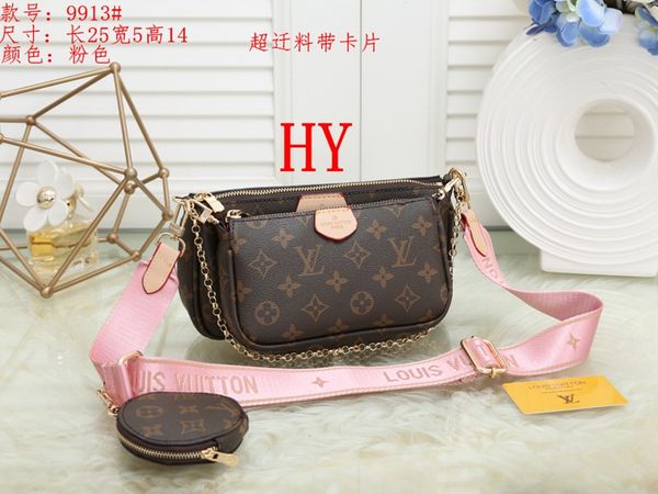 

2020 fa hion wallet me enger 13 bag men and women houlder 13 bag 13 loui 13 vuitton 13 handbag aaa111, Black
