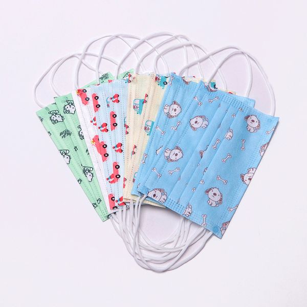 

non in disposable stock 3 mask ply colorful woven children outdoor mask, Blue