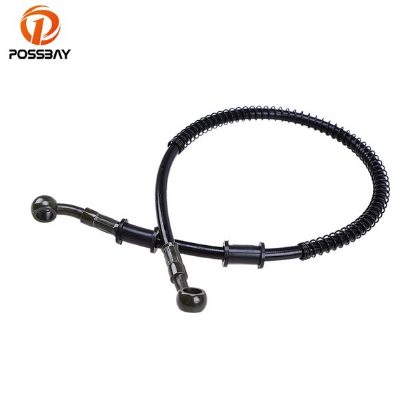 

possbay 500mm-1900mm motorcycle brake oil hose line pipe hydraulic reinforced braided universal fit atv dirt bike brake system