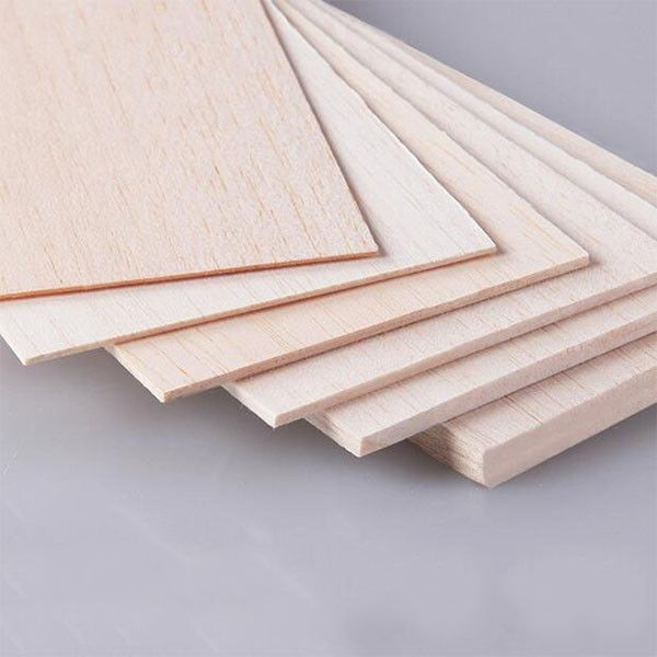 

sheets wooden house plate aircraft thick crafts model wood 1mm~8mm balsa diy latest high quality