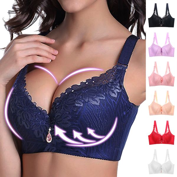 

deep v lingerie women's ultra thin bra full coverage soft underwire lace padded bra plus size c d e cup for women, White;black