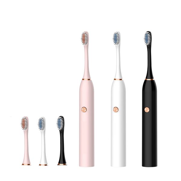 

sonic electric toothbrush with aa batteries oral hygiene dental care electric toothbrush white waterproof