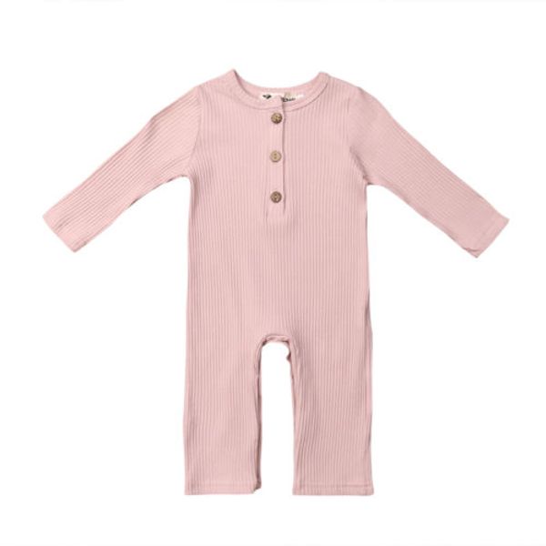 

newborn baby boys girls long jumpsuit romper cotton clothes outfits set sweater warm cloth winter autumn 0-2y, Blue