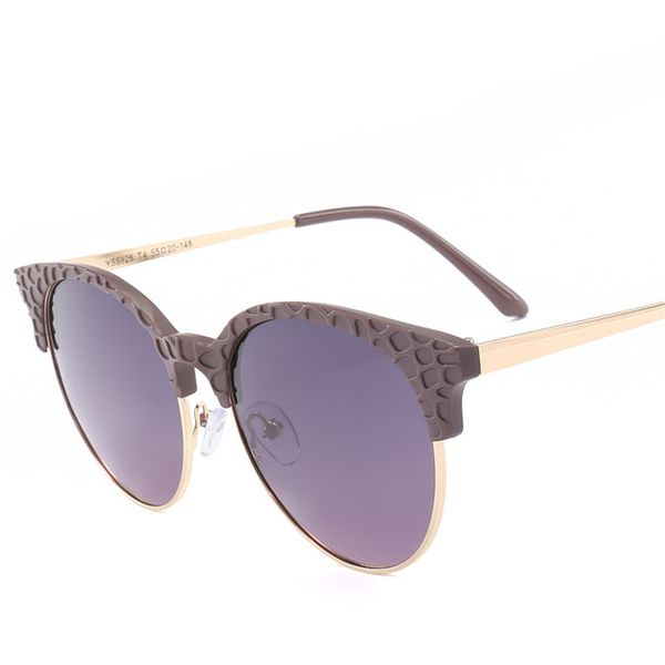 

new designer oversize fashion men sunglasses uv 400 protection sport vintage women sunglasses retro eyewear-lh, White;black