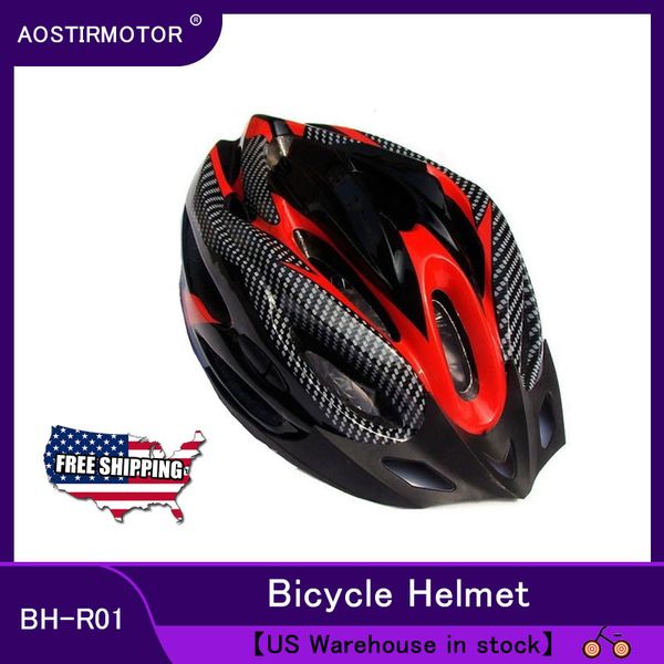

aostirmotor us stock bicycle helmet mtb ultralight road bike helmet mountain bike outdoor riding man woman cycling