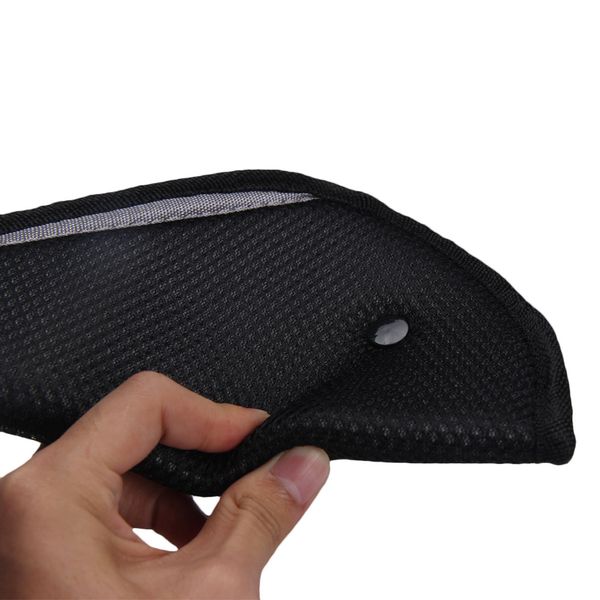 

car child safety cover shoulder seat belt holder adjuster resistant protect bk