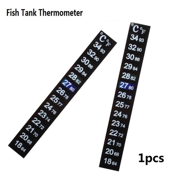 

aquarium thermometer sticker accurately measures temperature clear calibration other aquarium fish