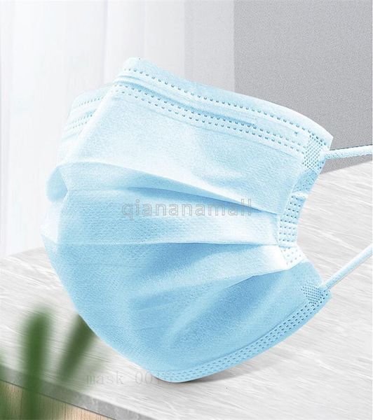 

3ply синий одноразовые non woven j 1pcs dust face mask mask filter