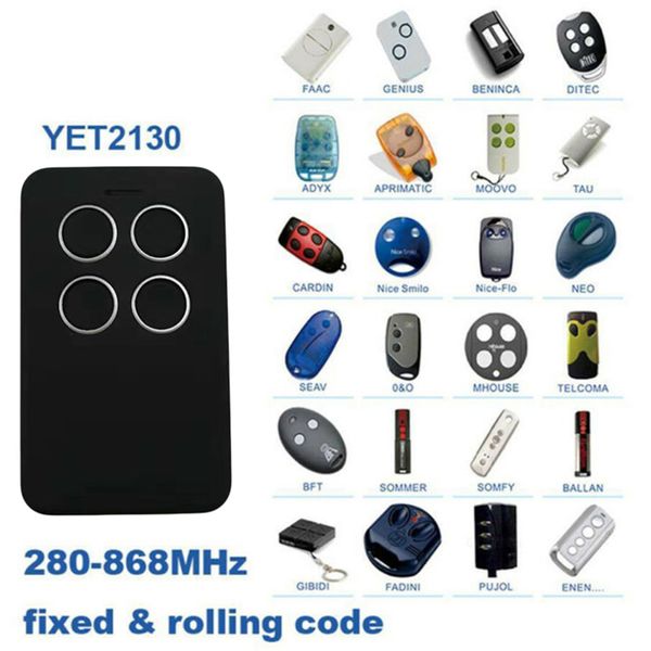 2019 280 868mhz Universal Fix Rolling Gate Garage Door Remote Control Duplicator Tool For Gate Garage Door Alarm Auto New Car From Miaotang 25 08