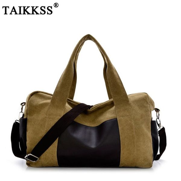 

2018 new men and women large-capacity travel bags high-quality canvas messenger bag handbags male and female bag