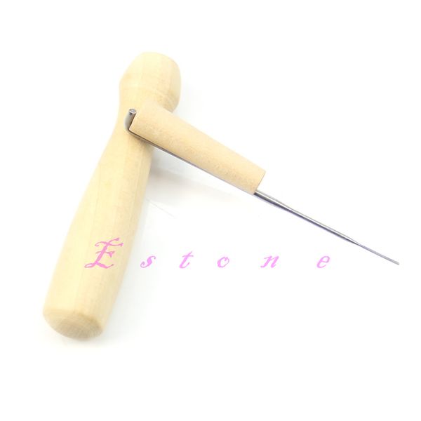 

felting needle wooden handle holder diy tool for creativ craft, Black