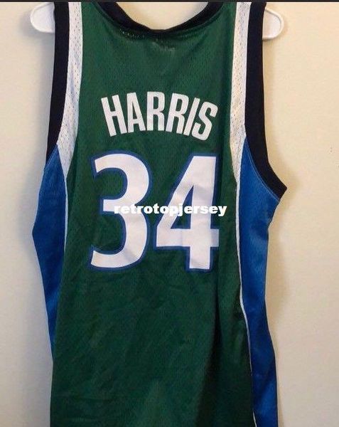 

дешевые оптовые девин харрис джерси мужчины зеленый сшитые # 34 футболка жилет сшитые баскетбольные майки ncaa, Black;blue