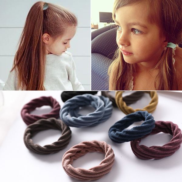 High Grade Elastic Hair Bands Seamless Fabric Hair Bands Hair