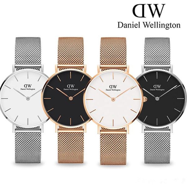 

Новый бренд повседневная Daniel Wellington 32 мм часы для Montre Homme роскошные розовое золото
