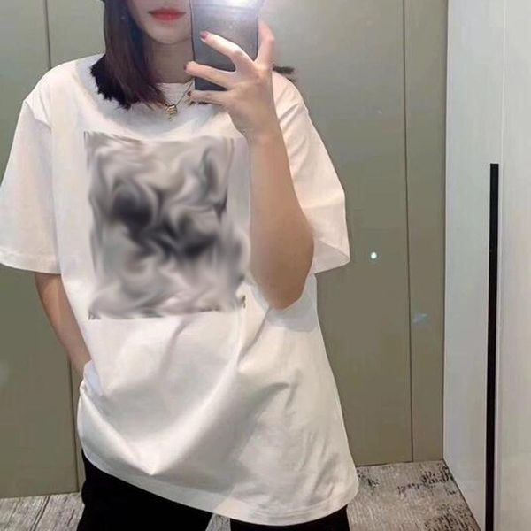 

20fw france classic logo letter print tee high street skateboard t-shirt printed solid short sleeves men women summer crew neck hfymtx706, White;black