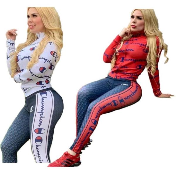 

women designer jacket legging outfits two piece set tracksuit outerwear tights sport suit long sleeve cardigan pants tracksuit klw2398