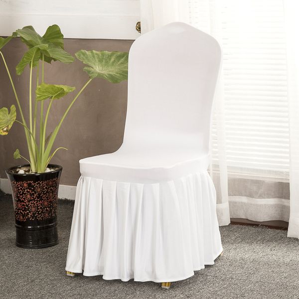 

universal stretch spandex chair cover lycra polyester fabric wedding banquet party l dining chair covers