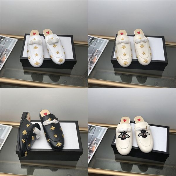 

2020 big sandals fur sandals little girls furry shoes platform sandals pantoufle slipper slides oh fluff yeah kid slide fur sandals#994, Black
