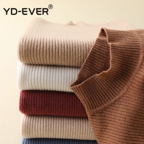 

высокие эластичные свитера для женщин 100% шерсть вязать пуловеры зима новый мягкий 14 цветов джемперы женская одежда, White;black