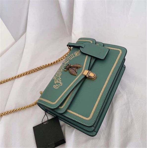 

luxury designer womens shoulder bags womens luxury designer bag handbags newset fashion cross arm embroidery bee leather1