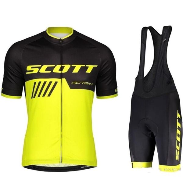 

Тур де Франс SCOTT Pro team Велоспорт Джерси MTB Quick Dry Bike Jersey Дышащий велосипед с коротким